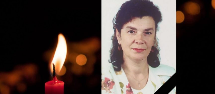свічка, фото жінки з траурною стрічкою